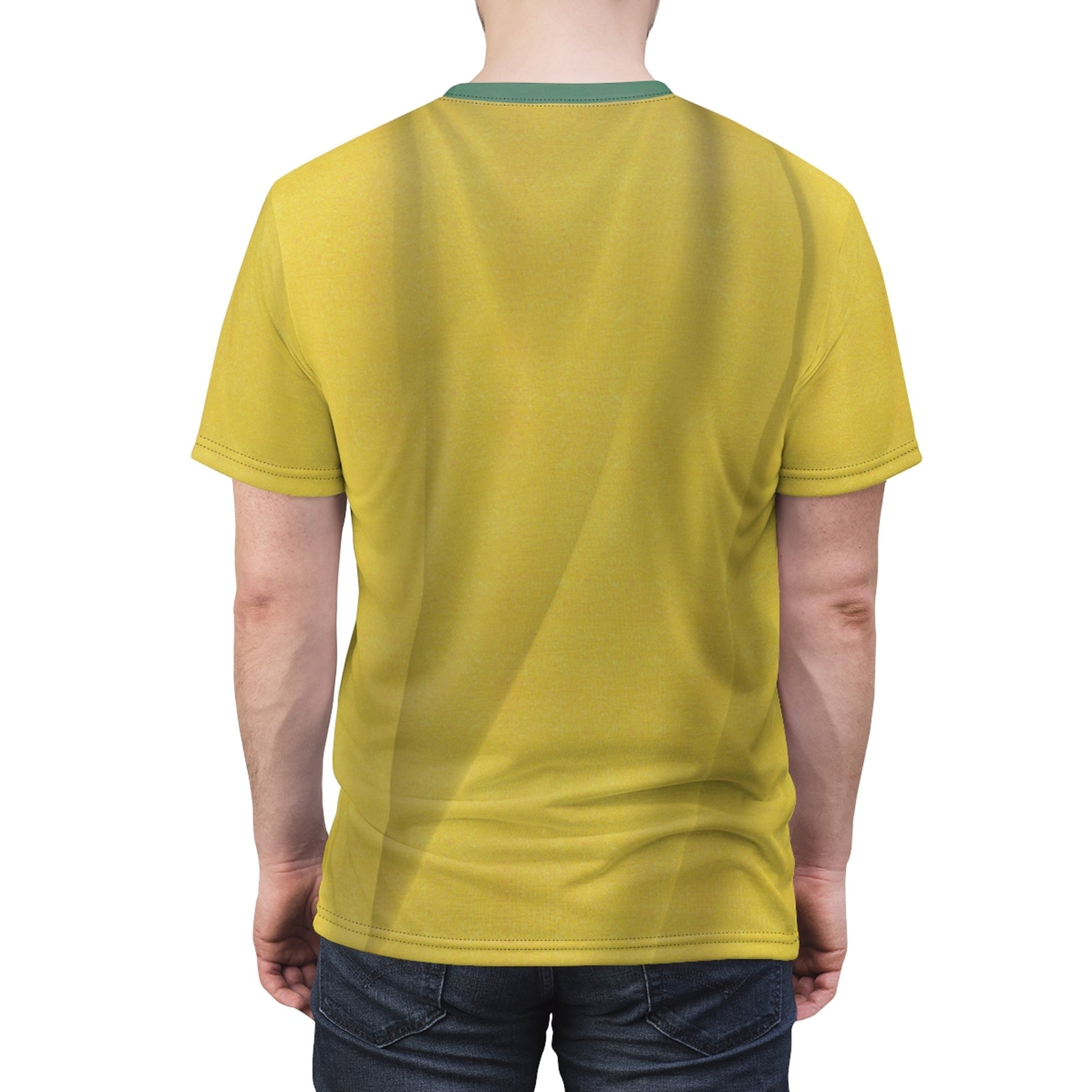 Green And Yellow Vision Halloween Costume T-shirt For Men