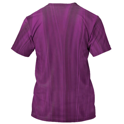 Disney T-Shirt Not-So-Scary Mickey Mouse Costume T-Shirt Purple Unisex Adults New Release - Trendy Gift For Men & Women