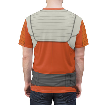 Poe Dameron Stwa Resistance Costume T-shirt For Men