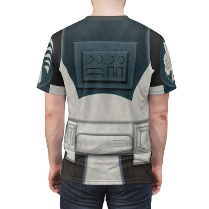 The 104th Wolfpack Battalion The Clone Wars Costume T-shirt For Men
