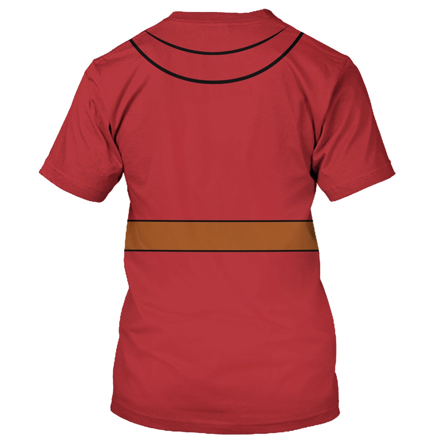 Disney T-Shirt Disney Fantasia Wizard Mickey Mouse Costume T-Shirt Red Unisex Adults New Release - Trendy Gift For Men & Women