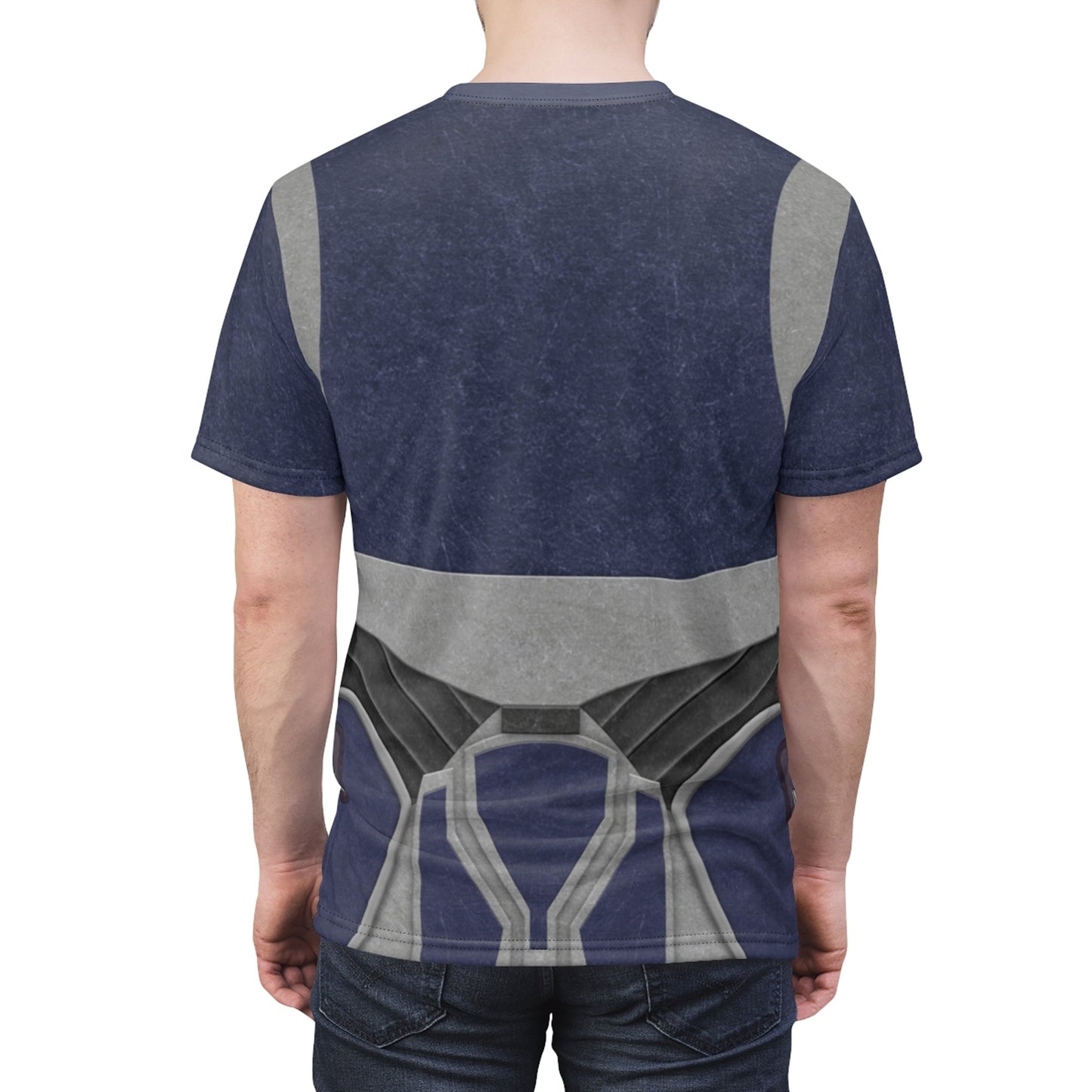 Ahsoka Tano Blue The Clone Wars Costume T-shirt For Men