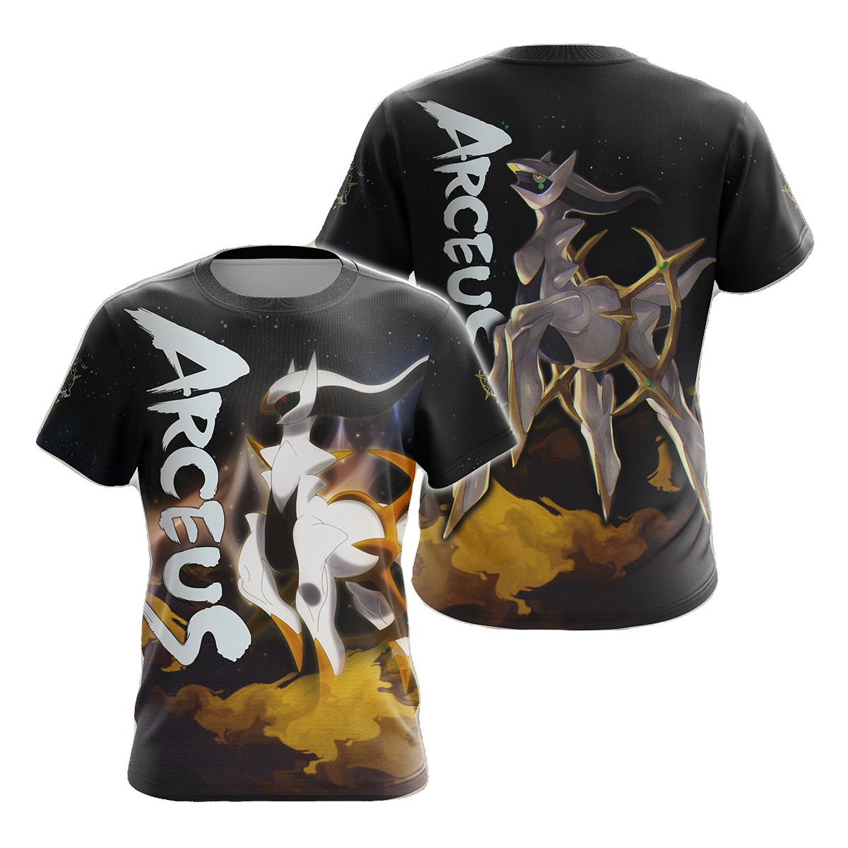 Pokemon Hoodie Pokémon Legends Arceus Graphic T-Shirt Black Unisex - Trendy Gift For Men & Women