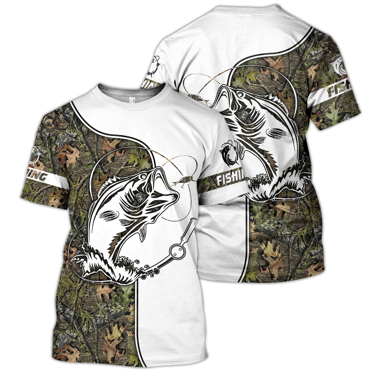 Fishing - All Over Printed Shirt