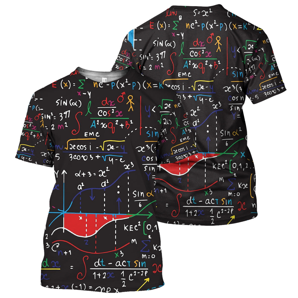Mathematics - All Over Printed Shirt