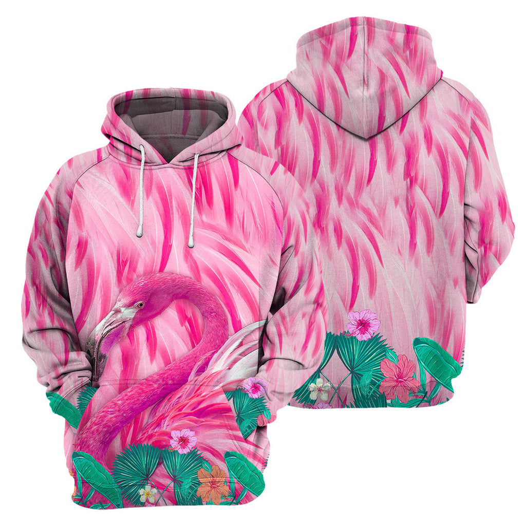 Flamingo - All Over Printed Shirt