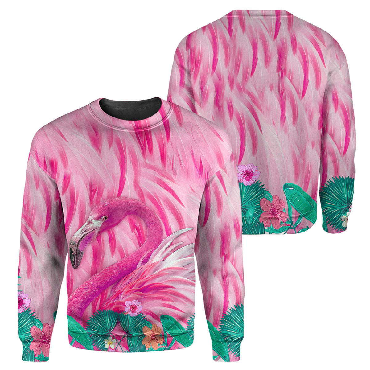 Flamingo - All Over Printed Shirt