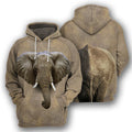 Elephant - All Over Printed Shirt