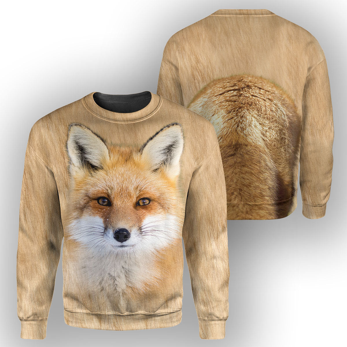 Fox - All Over Printed Shirt