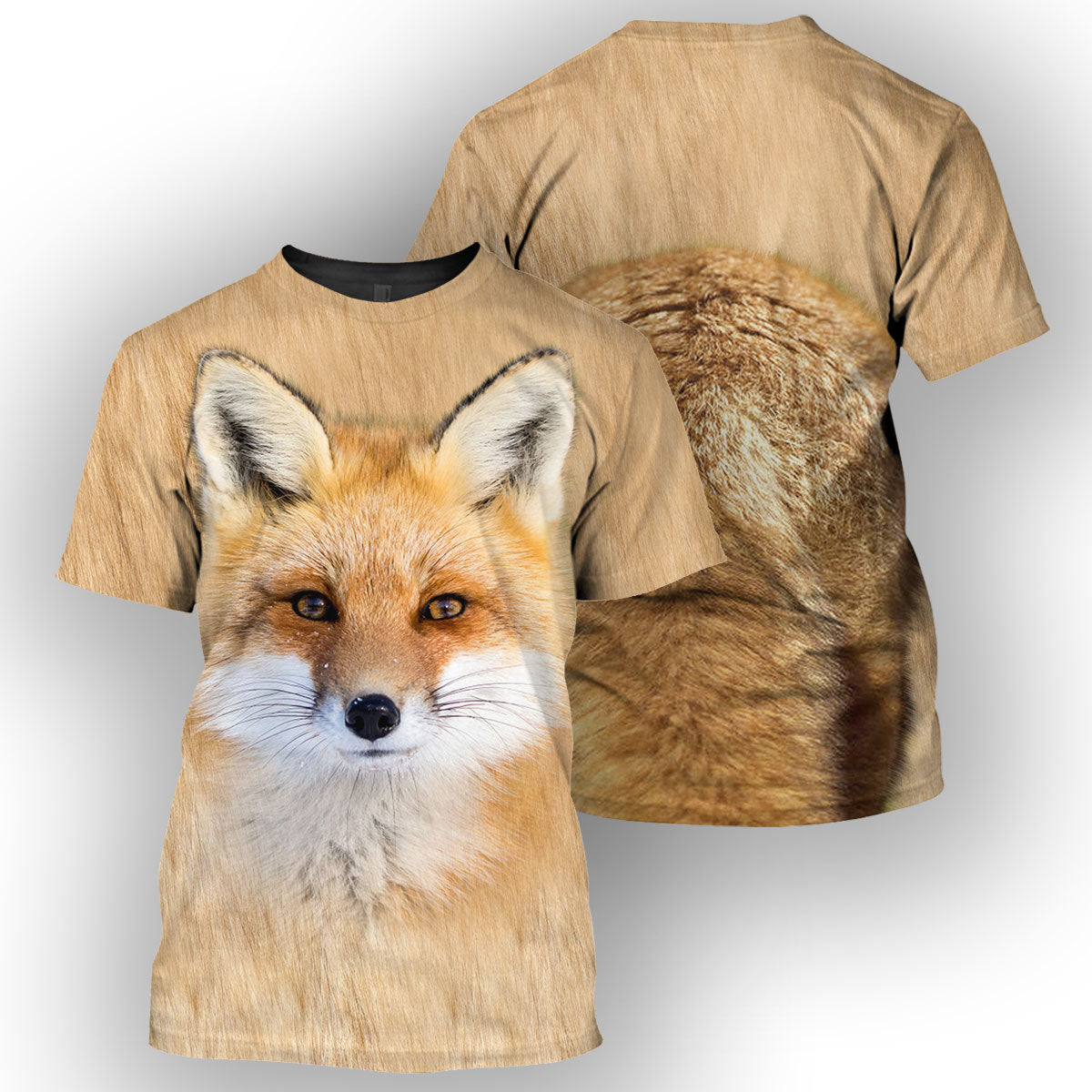 Fox - All Over Printed Shirt
