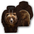 Grizzly Bear - All Over Printed Shirt
