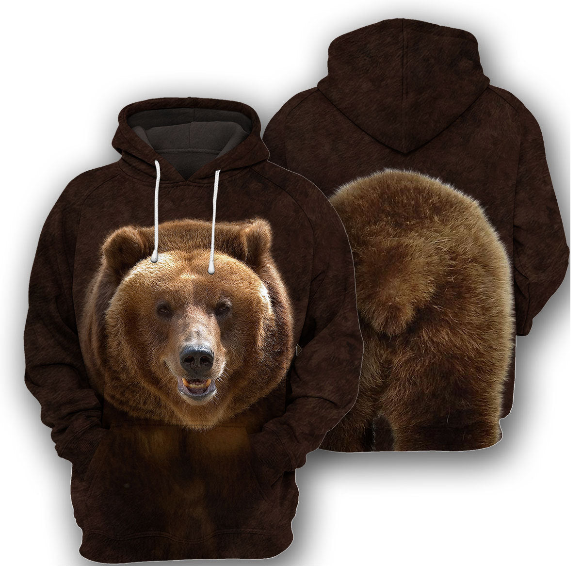 Grizzly Bear - All Over Printed Shirt