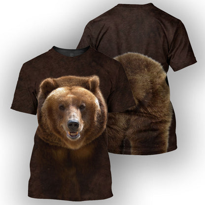 Grizzly Bear - All Over Printed Shirt