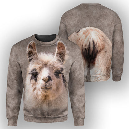 Llama - All Over Printed Shirt