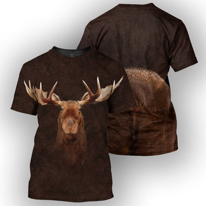 Moose - All Over Printed Shirt