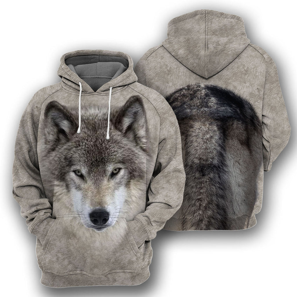Wolf - All Over Printed Shirt