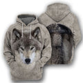 Wolf - All Over Printed Shirt