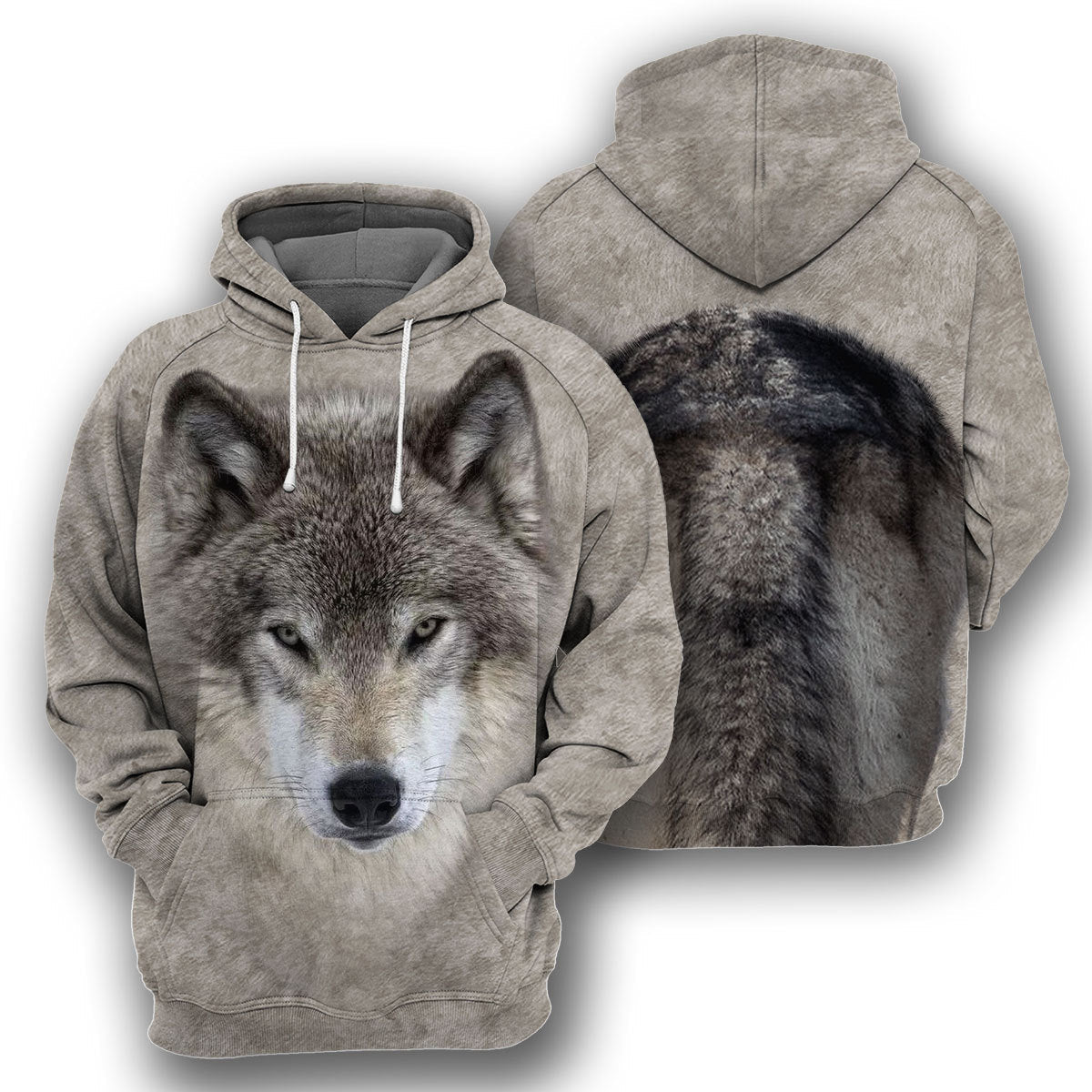 Wolf - All Over Printed Shirt