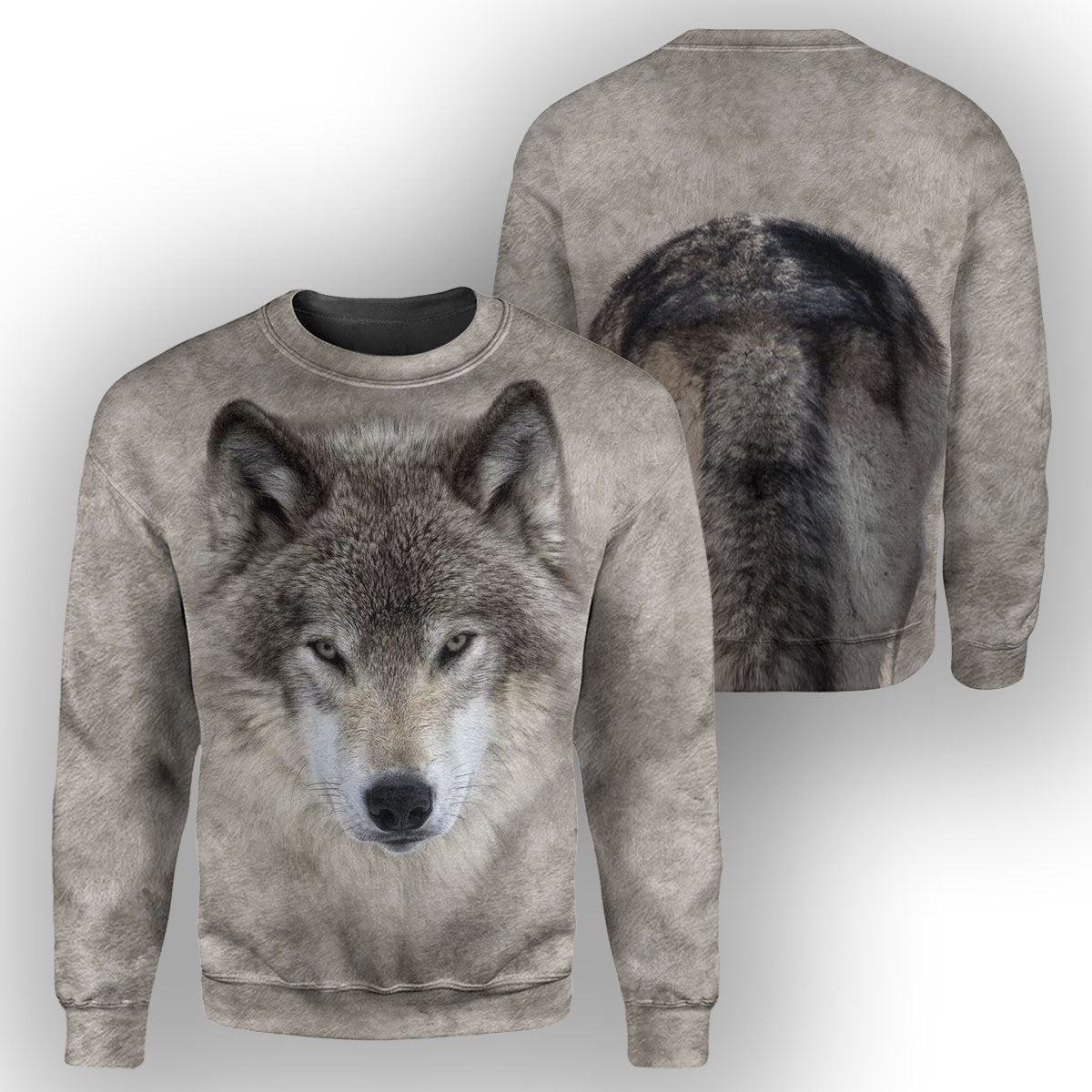 Wolf - All Over Printed Shirt