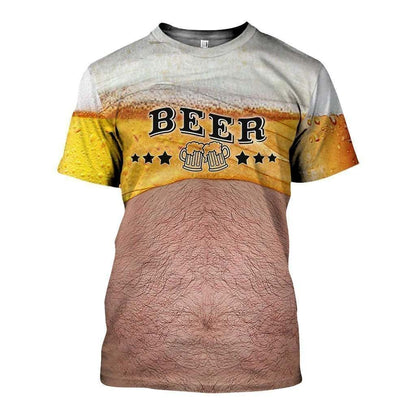 Guinness Hoodie Beer Belly Graphic Funny T-Shirt Colorful Unisex - Trendy Gift For Men & Women