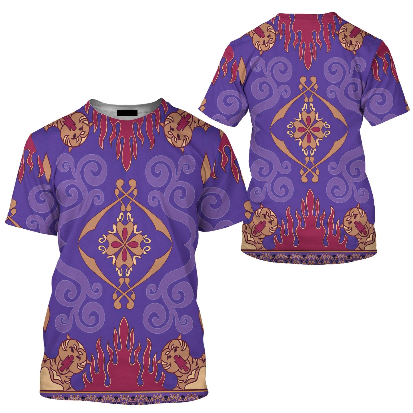 Disney T-Shirt Magic Carpet Aladdin Costume T-Shirt Colorful Unisex Adults New Release - Trendy Gift For Men & Women