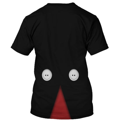 Disney T-Shirt Disney World Magic Kingdom Mickey Mouse Costume T-Shirt Black White Unisex Adults New Release - Trendy Gift For Men & Women