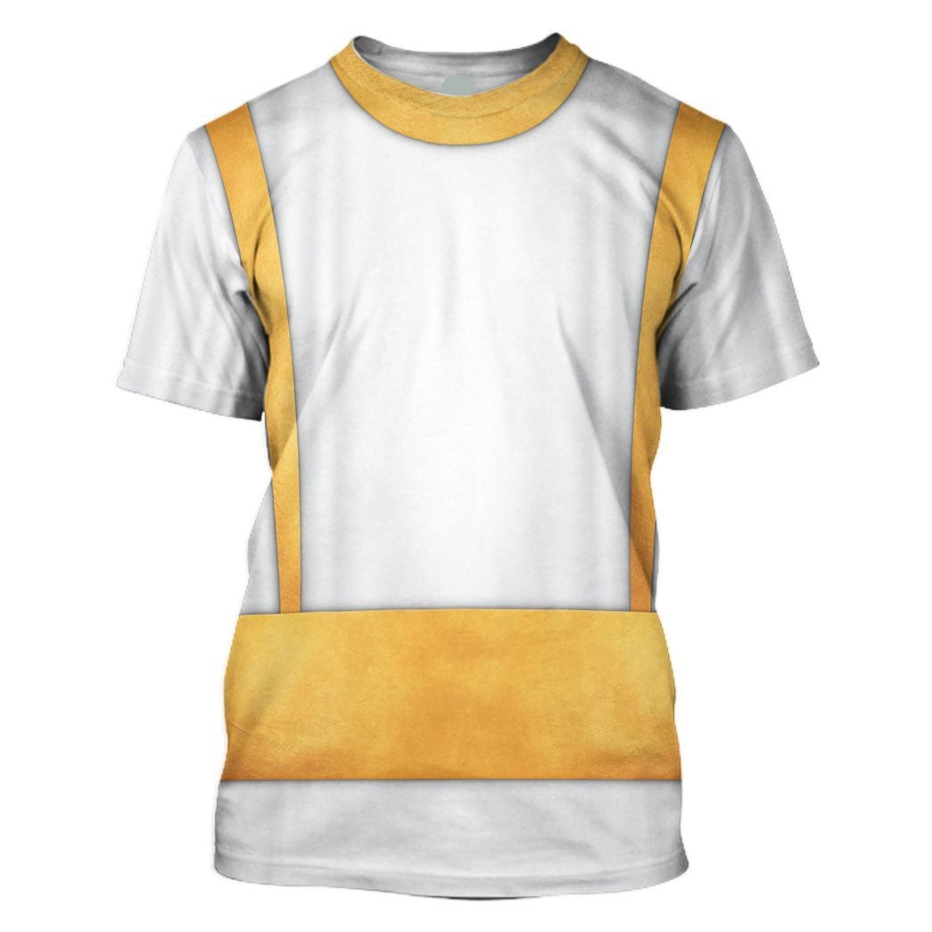 Disney Hoodie The Prince Aladdin Costume T-Shirt White Unisex Adults New Release - Trendy Gift For Men & Women