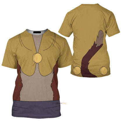 Disney T-Shirt Gideon Pinocchio Costume T-Shirt Colorful Unisex Adults New Release - Trendy Gift For Men & Women