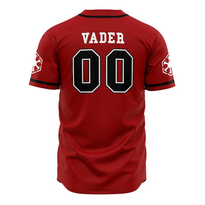 Star Wars Jersey Sith Empire Symbol Vader Star Wars Red Jersey Shirt Baseball for Men