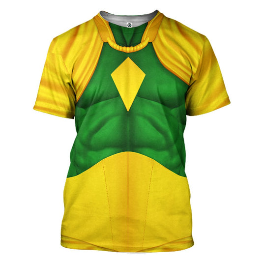 Mrvl Vision Comic Suit T-Shirt 3D For Men & Women
