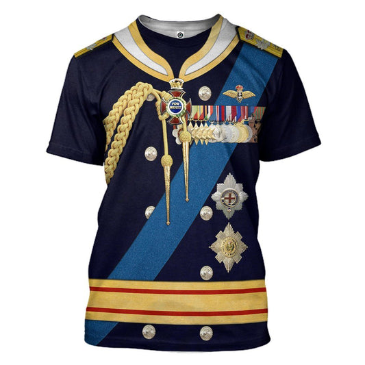 Duke Of Edinburgh Uniform T-Shirt 3D For Men & Women