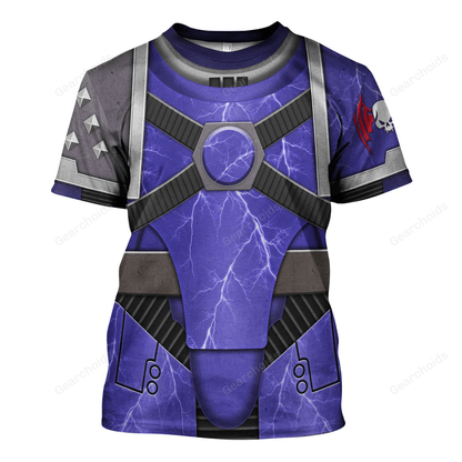 Night Lords Pre-Heresy Legion Colour Scheme - Costume Cosplay T-shirt CSWRH072