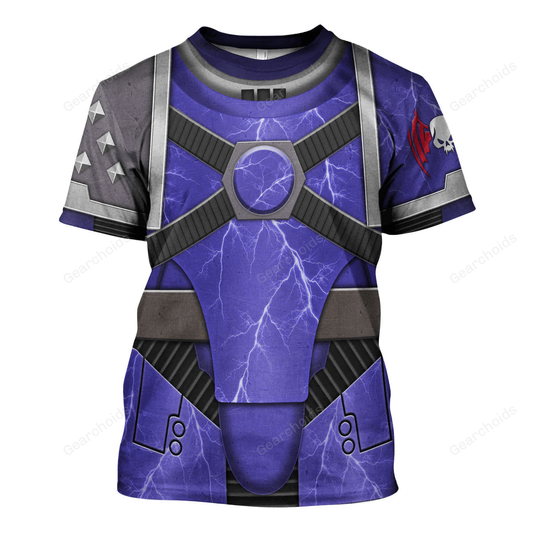Night Lords Pre-Heresy Legion Colour Scheme - Costume Cosplay T-shirt CSWRH072