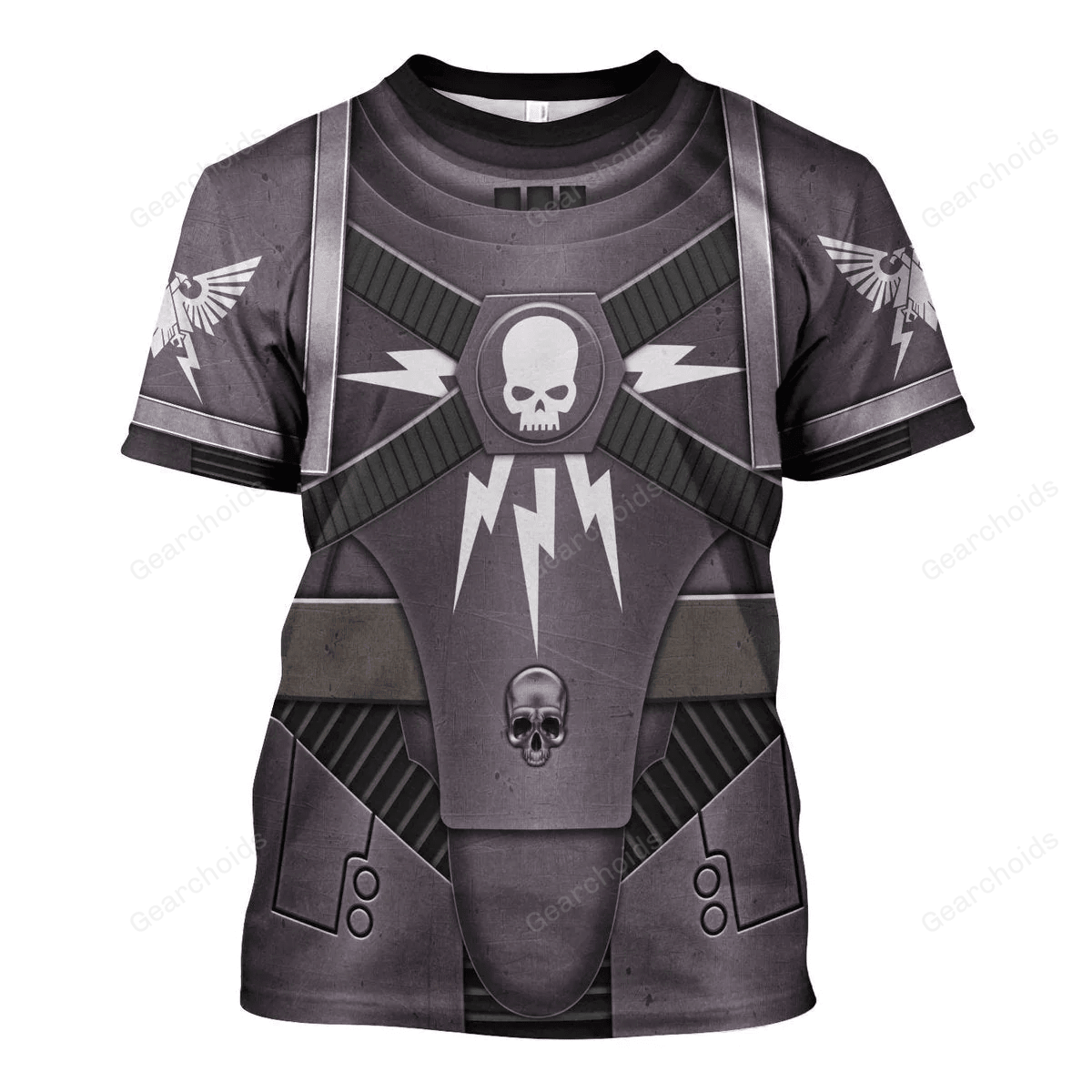 Pre-Heresy Black Templars In Mark IV Maximus Power Armor - Costume Cosplay T-shirt CSWRH190