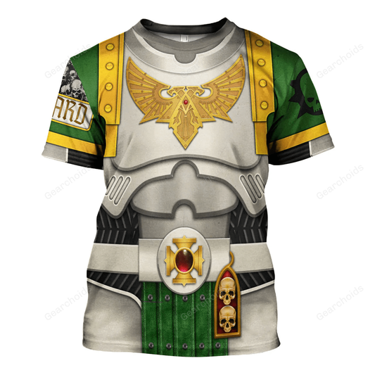 Warhammer Death Guard Captain - Costume Cosplay T-shirt CSWRH121