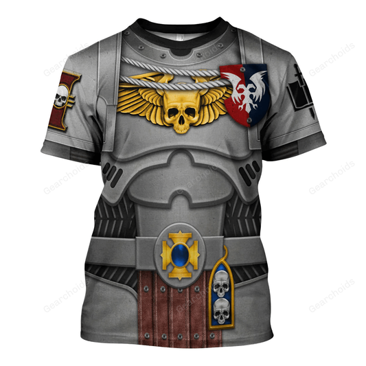 Warhammer Grey Knights Captain - Costume Cosplay T-shirt CSWRH158