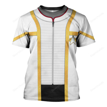SaTr Insurrection Nemesis Mess Dress Uniform White T-Shirt