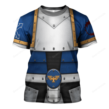 Pre-Heresy World Eaters Legion Colour Scheme - Costume Cosplay T-shirt CSWRH070
