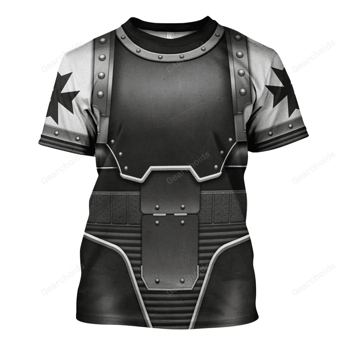 Black Templars In Mark III Power Armor - Costume Cosplay T-shirt CSWRH173