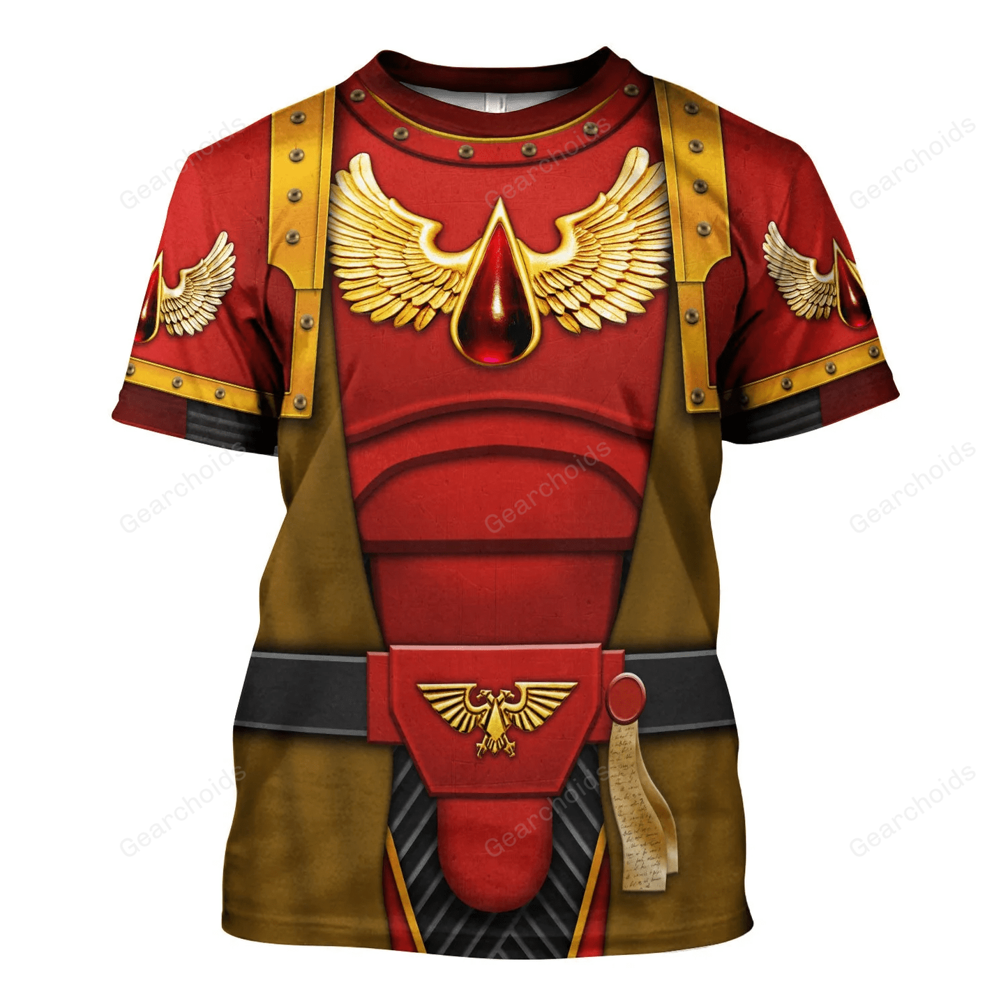 Warhammer Blood Angels Brown Robe - Costume Cosplay T-shirt CSWRH149