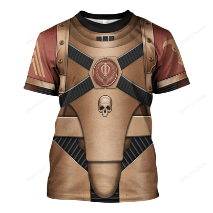 Pre-Heresy Minotaurs Marine Mark IV Armor - Costume Cosplay T-shirt CSWRH185