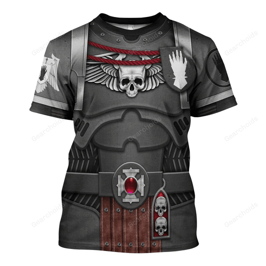 Warhammer Iron Hands Captain - Costume Cosplay T-shirt CSWRH143