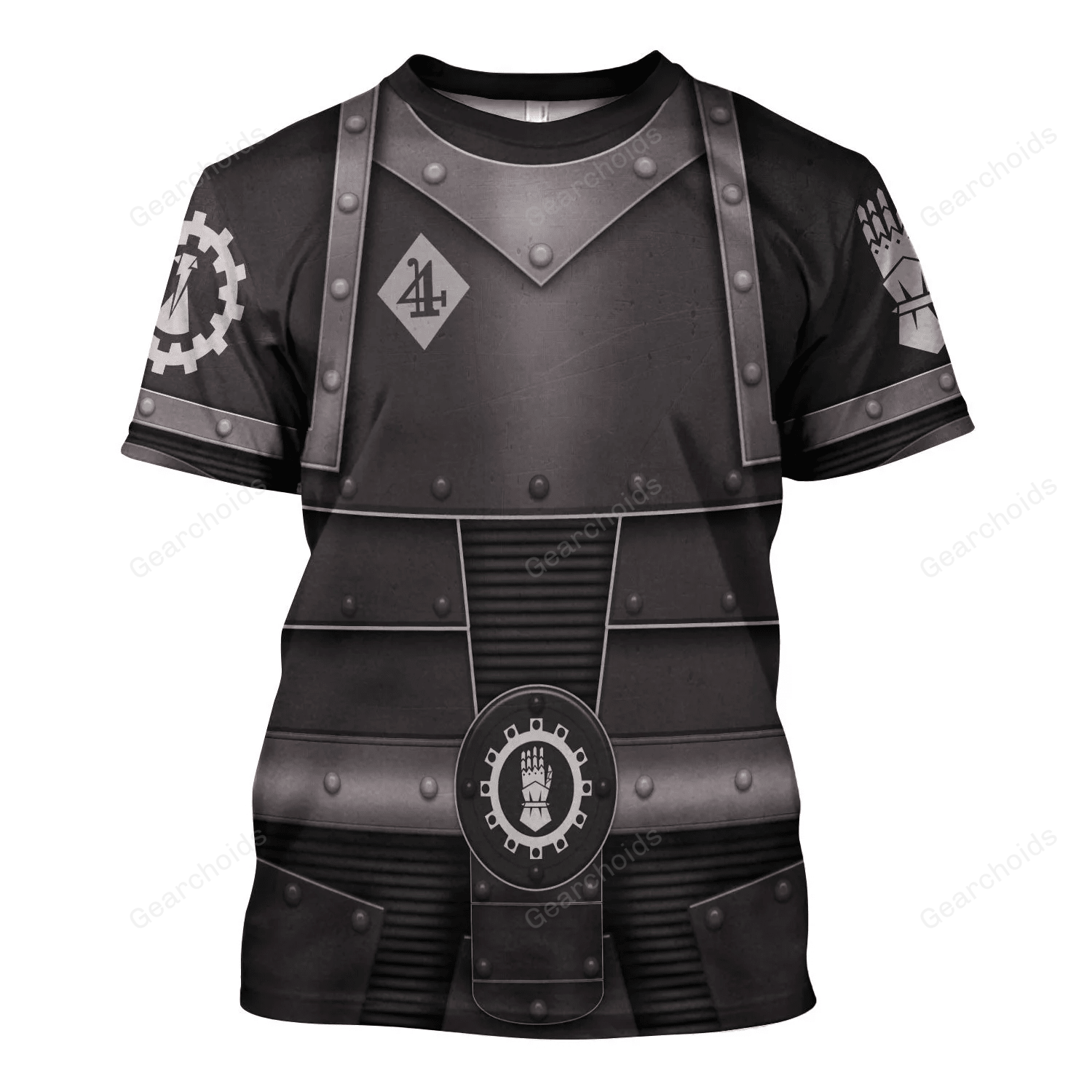 Pre-Heresy Iron Hands In Mark II Crusade - Costume Cosplay T-shirt CSWRH147