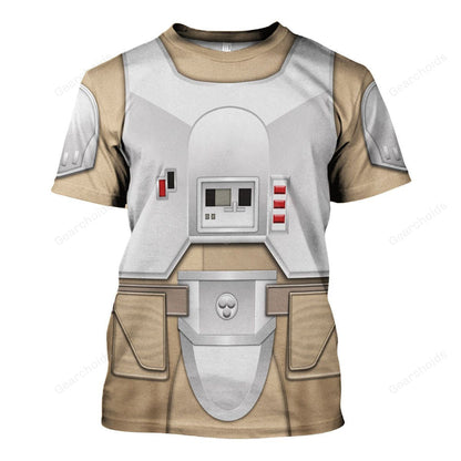 Stwa Snowtroopers V1 Costume T-Shirt For Men And Women CSSWR052