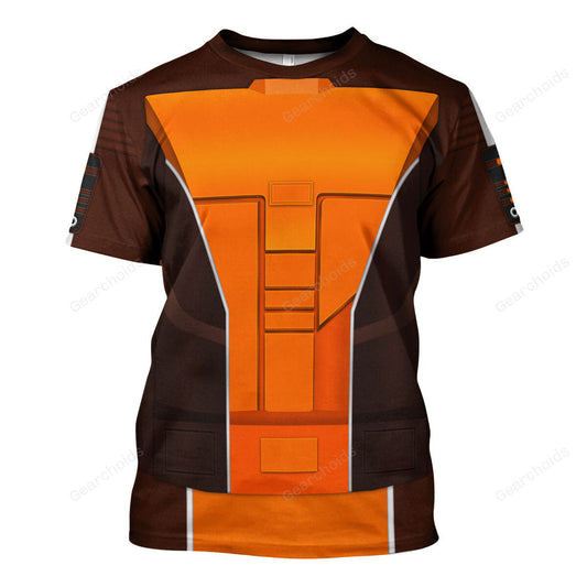 SaTr Space Suit SaTr Costume T-Shirt