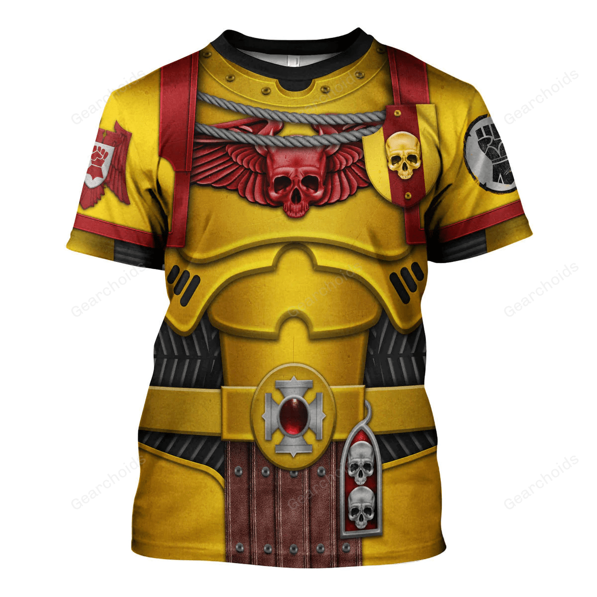 Warhammer Imperial Fists Captain - Costume Cosplay T-shirt CSWRH164