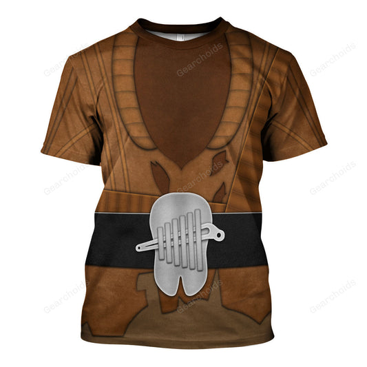 SaTr Khan Noonien Singh Costume Officer T-Shirt
