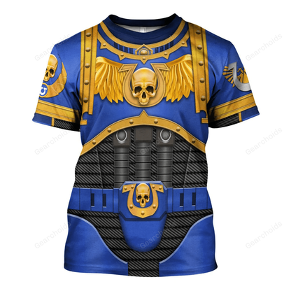 Warhammer Space Marines Video Games V1 - Costume Cosplay T-shirt CSWRH011