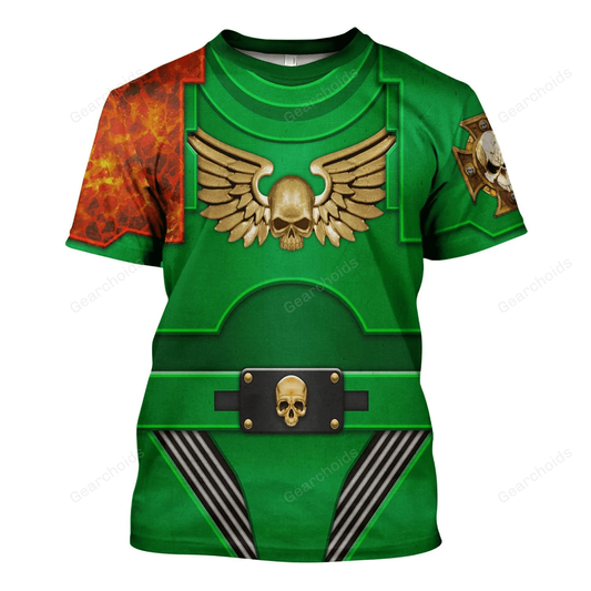 Warhammer Terminator Armor Salamanders - Costume Cosplay T-shirt CSWRH132