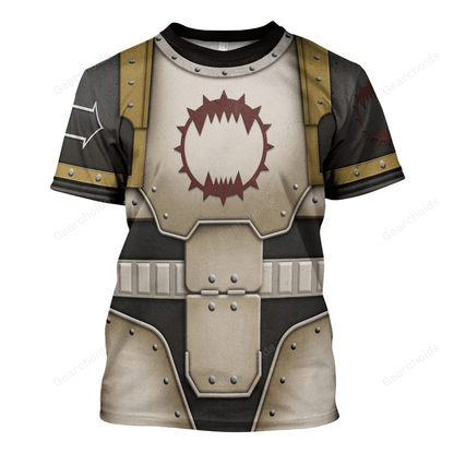 World Eater In Mark III Power Armor - Costume Cosplay T-shirt CSWRH041
